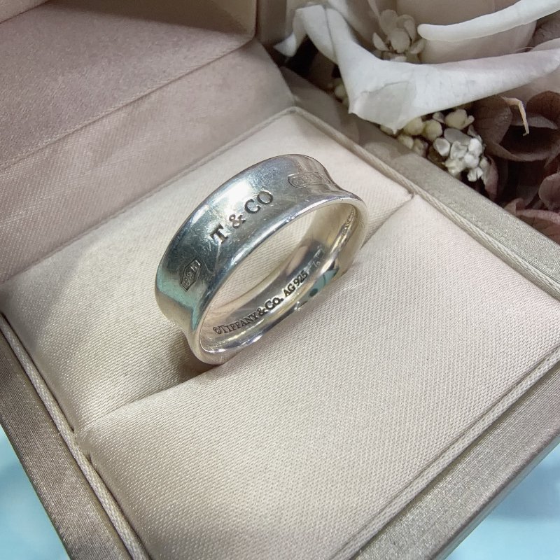 Tiffany 1837系列純銀戒指-1