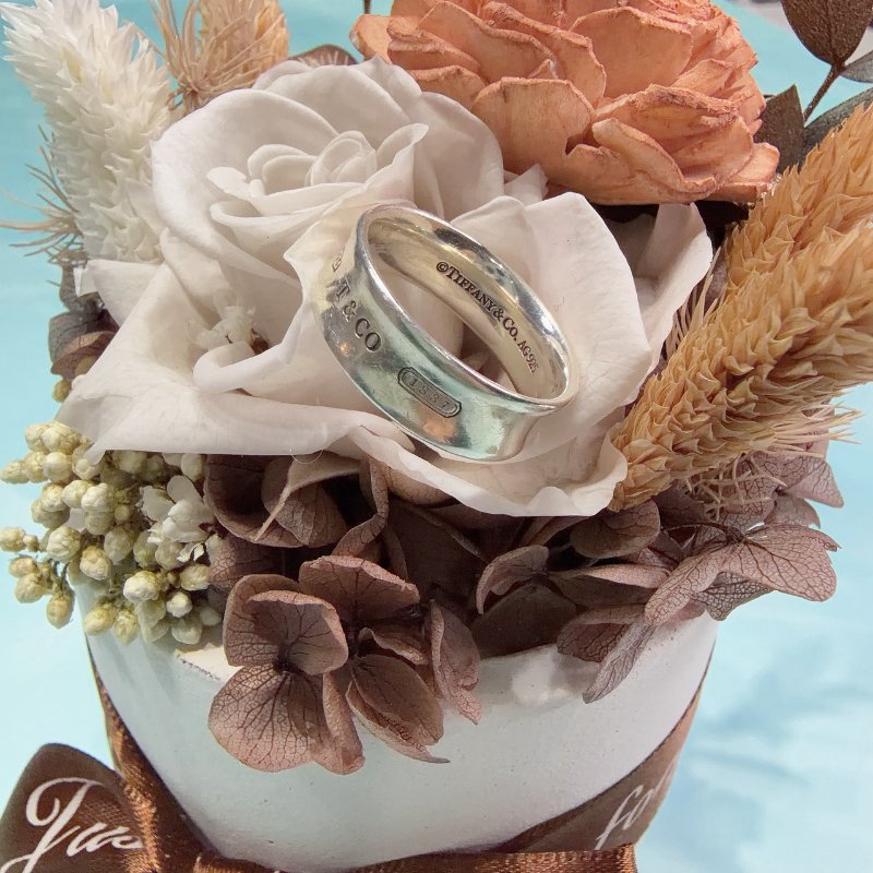 Tiffany 1837系列純銀戒指-4