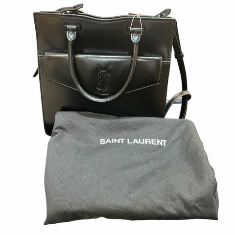 【美收精品】YSL黑色手提包 5-155