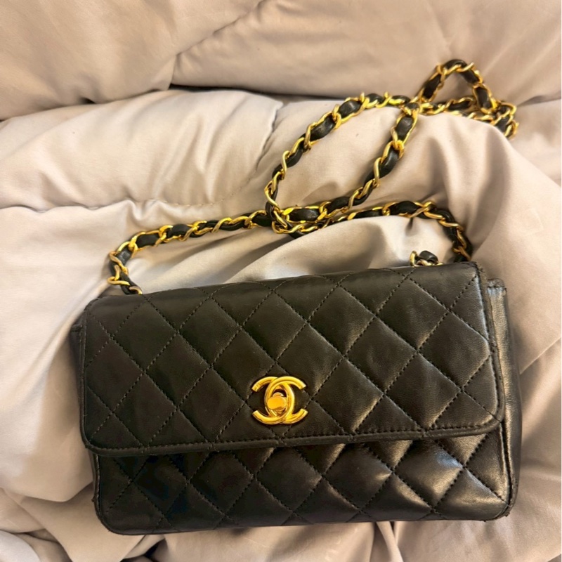 chanel cf mini羊皮-0