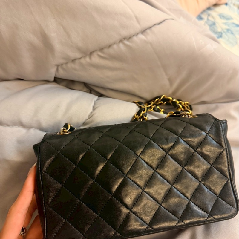 chanel cf mini羊皮-1