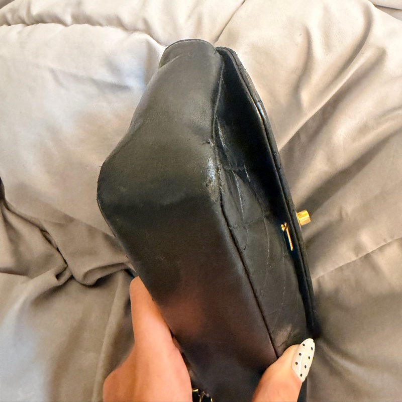 chanel cf mini羊皮-4