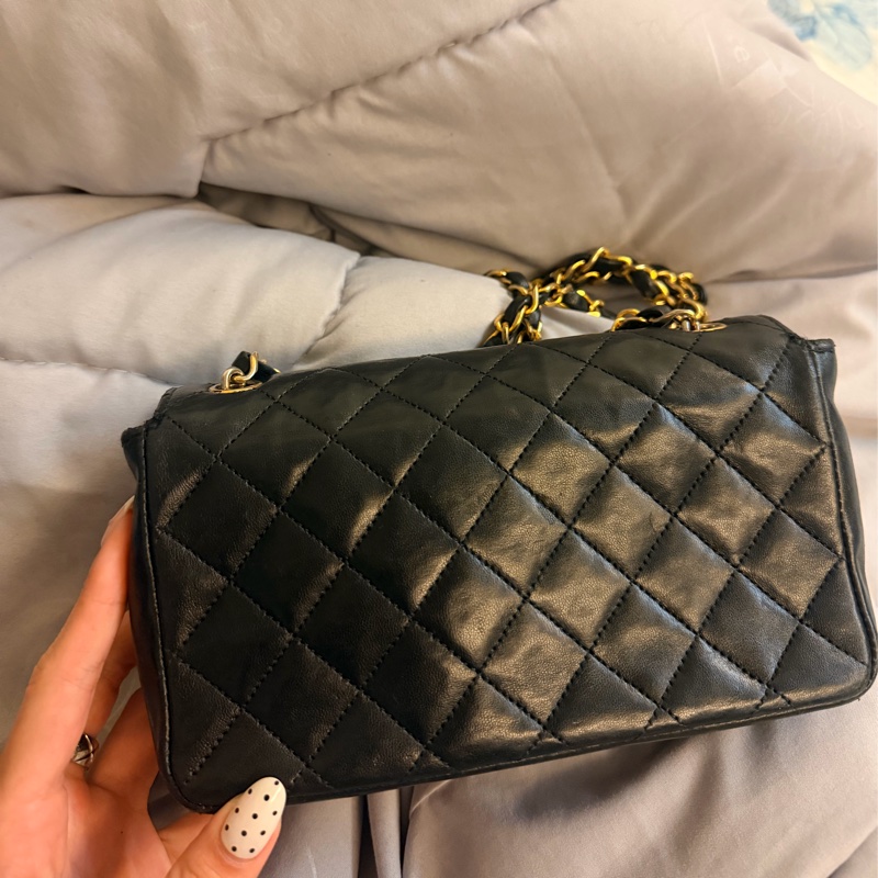 chanel cf mini羊皮-10