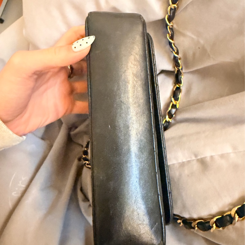 chanel cf mini羊皮-11