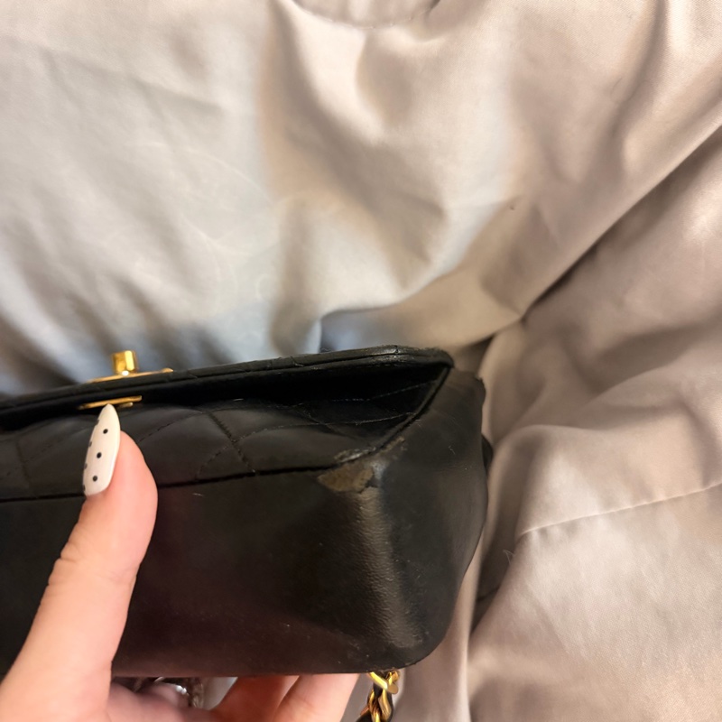 chanel cf mini羊皮-20