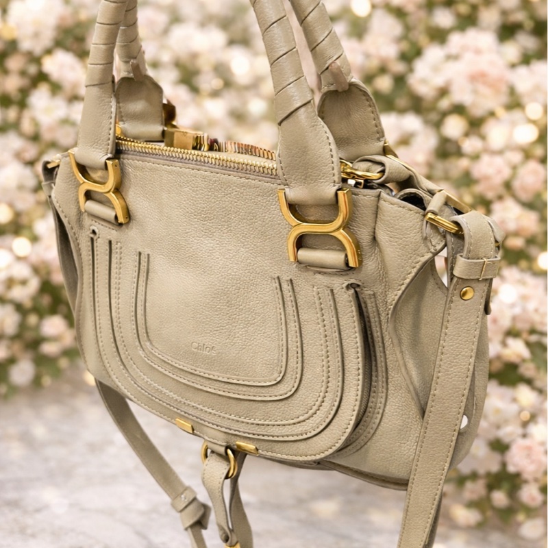 💓(9成新)Chloe Marcie 小號 單肩包 手提包 正品-2