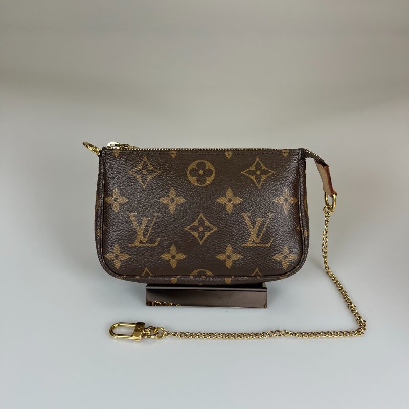 LV M58009  老花麻將包MINI-0