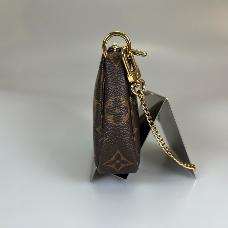 LV M58009  老花麻將包MINI-2