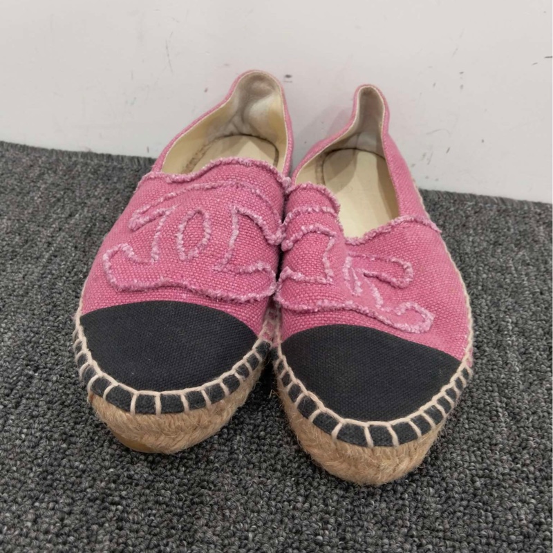 CHANEL 香奈兒 漁夫鞋 35碼 無附件-3