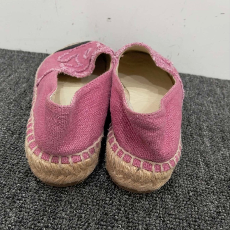 CHANEL 香奈兒 漁夫鞋 35碼 無附件-4