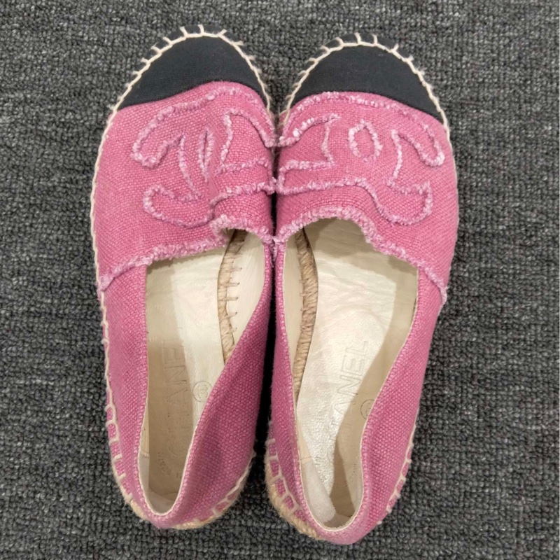 CHANEL 香奈兒 漁夫鞋 35碼 無附件-6