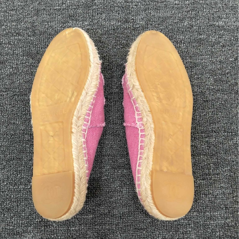 CHANEL 香奈兒 漁夫鞋 35碼 無附件-9