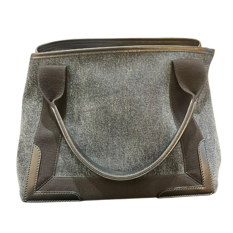 【美收精品】BALENCIAGA黑色帆布手提包 5-157-2