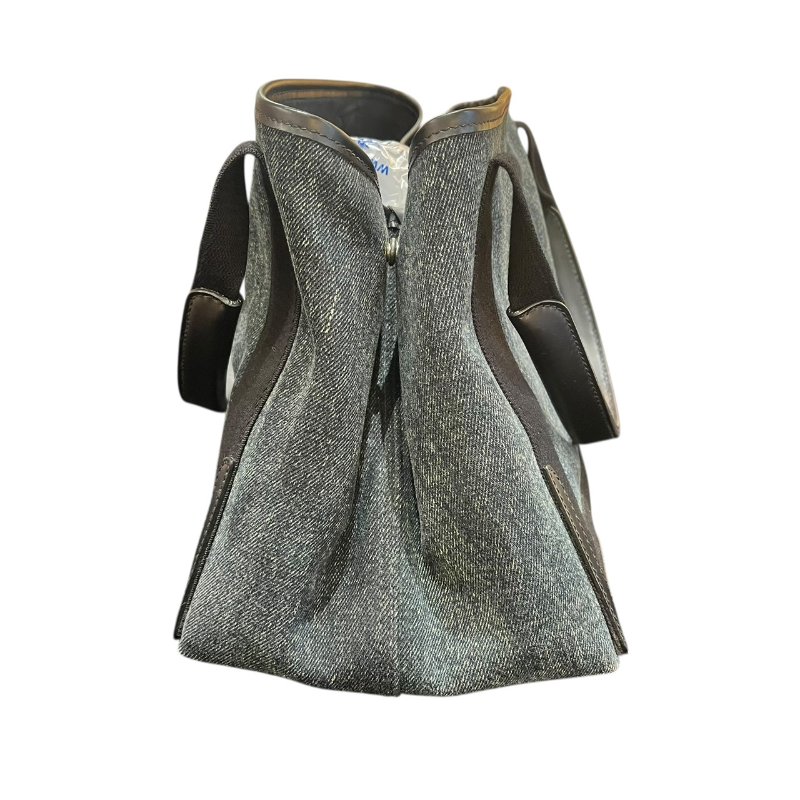 【美收精品】BALENCIAGA黑色帆布手提包 5-157-3