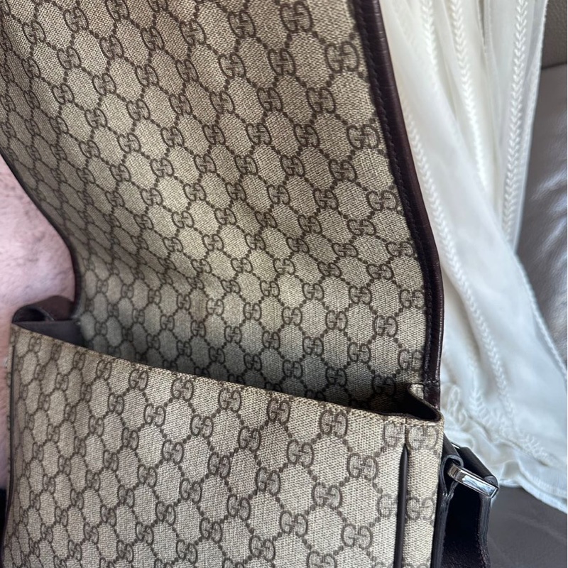 古馳 斜挎包 托特包 中古 老花 肩背包 二手包 路易威登 牛角包 / 腋下包 經典款 男生 女生 Gucci Ophidia messenger bag-22