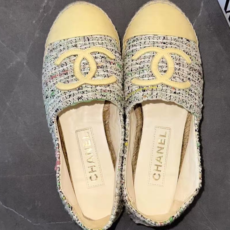 CHANEL 香奈兒 漁夫鞋 37碼 無附件-3