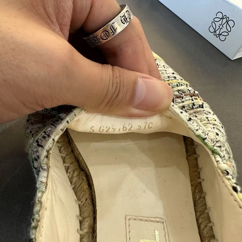 CHANEL 香奈兒 漁夫鞋 37碼 無附件-6