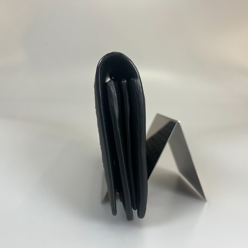 BV 黑色小編織鏈條斜背包-3