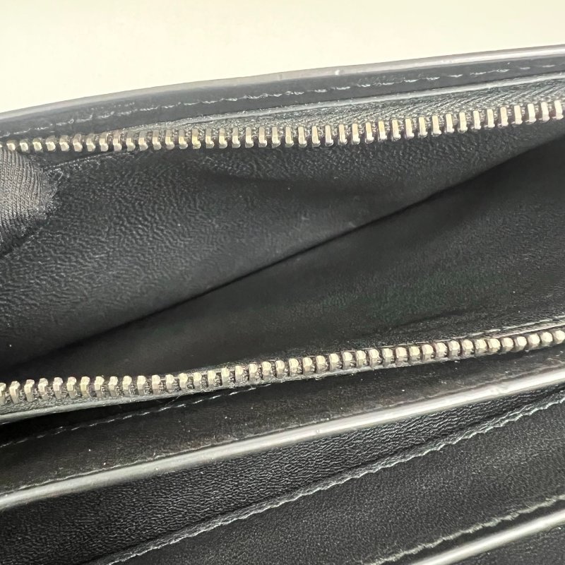 BV 黑色小編織鏈條斜背包-8