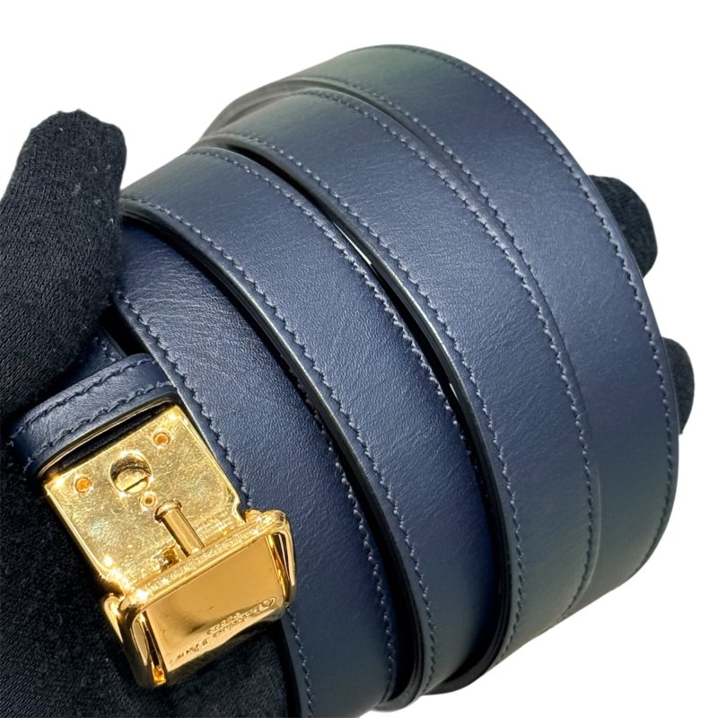 CHRISTIAN DIOR 迪奧 30 MONTAIGNE 肩背包 OBLIQUE 緹花帆布 灰色 金釦-11