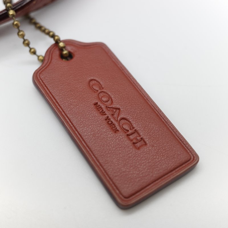 Coach 經典棕色花紋 恐龍太空系列 手提包 斜挎包 兩用包-16