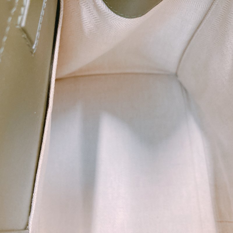 MS0603 Loewe 羅意威 托特手袋 購物手袋 小號 牛油果綠色 Cushion Tote Small Calfskin Green-19