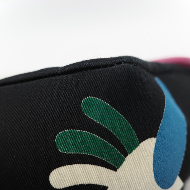 Chanel 香奈兒 織物印花 和平鴿 黑色 拼 桃粉色 鏈條包 口蓋包-10