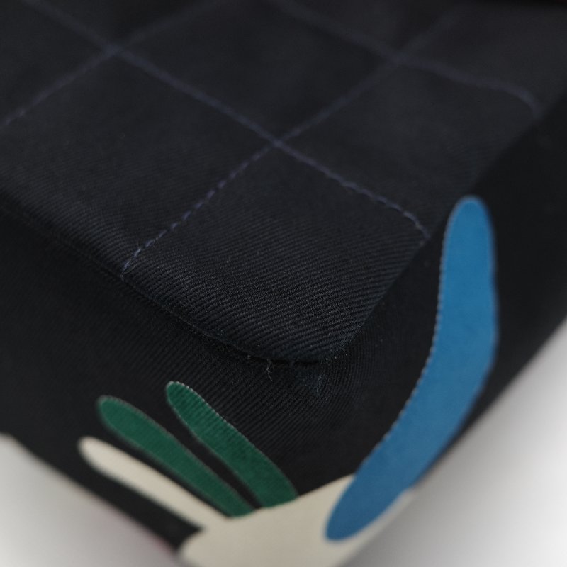 Chanel 香奈兒 織物印花 和平鴿 黑色 拼 桃粉色 鏈條包 口蓋包-11