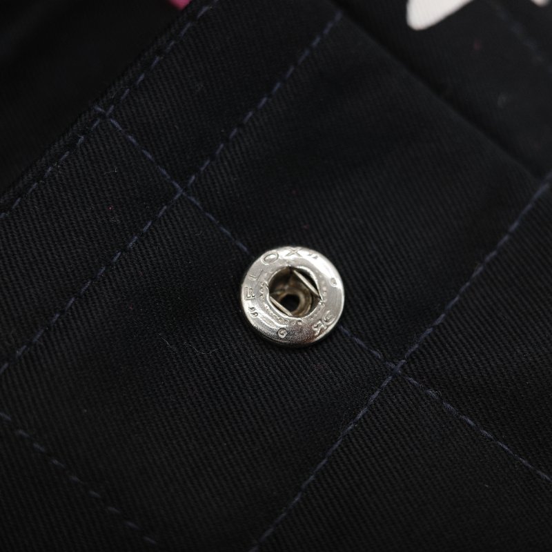 Chanel 香奈兒 織物印花 和平鴿 黑色 拼 桃粉色 鏈條包 口蓋包-24