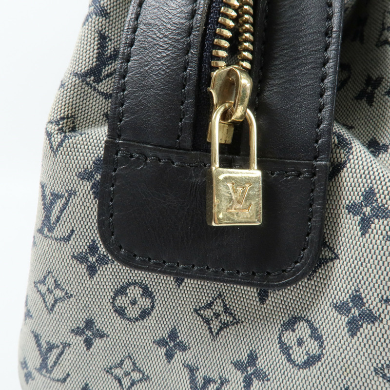 LOUIS VUITTON Monogram Mini Josephine PM金扣手挽袋-10