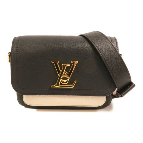 LOUIS VUITTON 牛皮皮革Lockme Tender金扣肩背袋