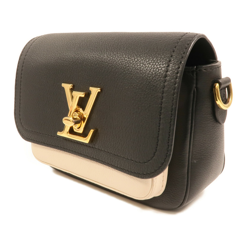 LOUIS VUITTON 牛皮皮革Lockme Tender金扣肩背袋-2