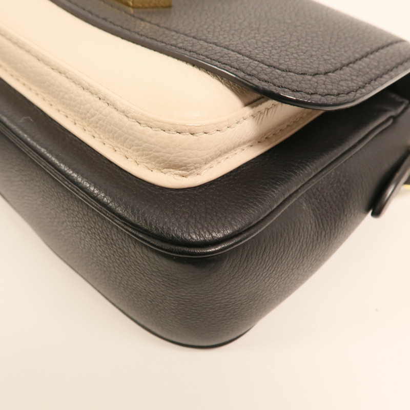 LOUIS VUITTON 牛皮皮革Lockme Tender金扣肩背袋-8