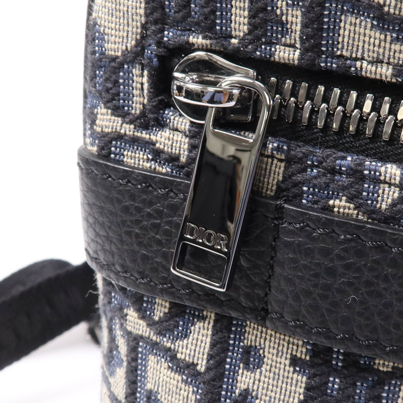 Dior 帆布Safari Backpack銀扣背包-6