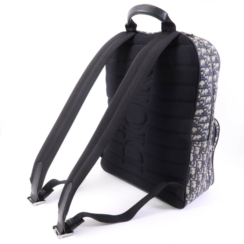 Dior 帆布Safari Backpack銀扣背包-8