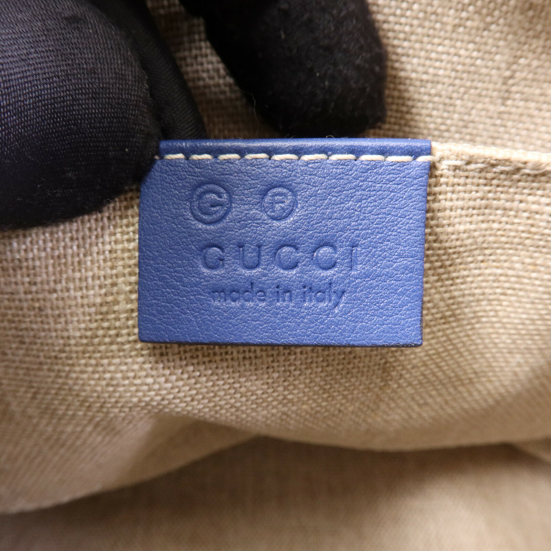 GUCCI 牛皮皮革Mini Dome金扣手挽肩背兩用袋-5