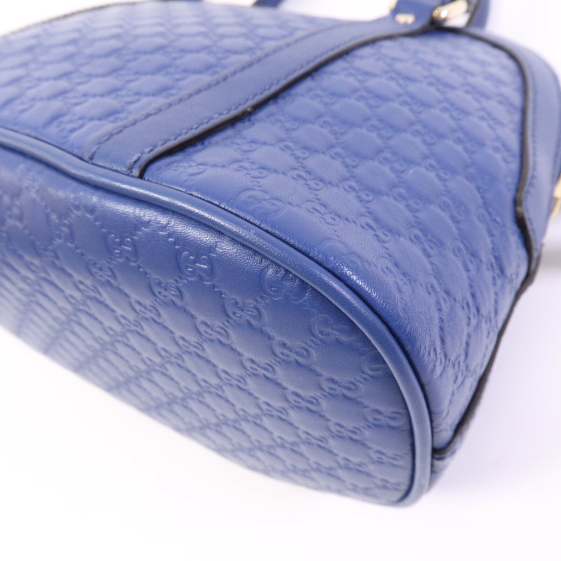 GUCCI 牛皮皮革Mini Dome金扣手挽肩背兩用袋-12