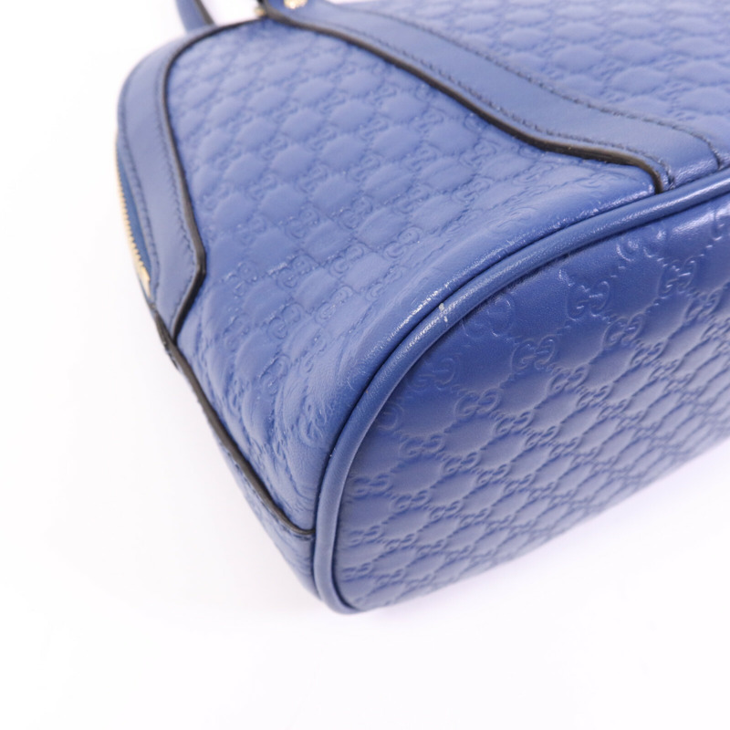 GUCCI 牛皮皮革Mini Dome金扣手挽肩背兩用袋-13