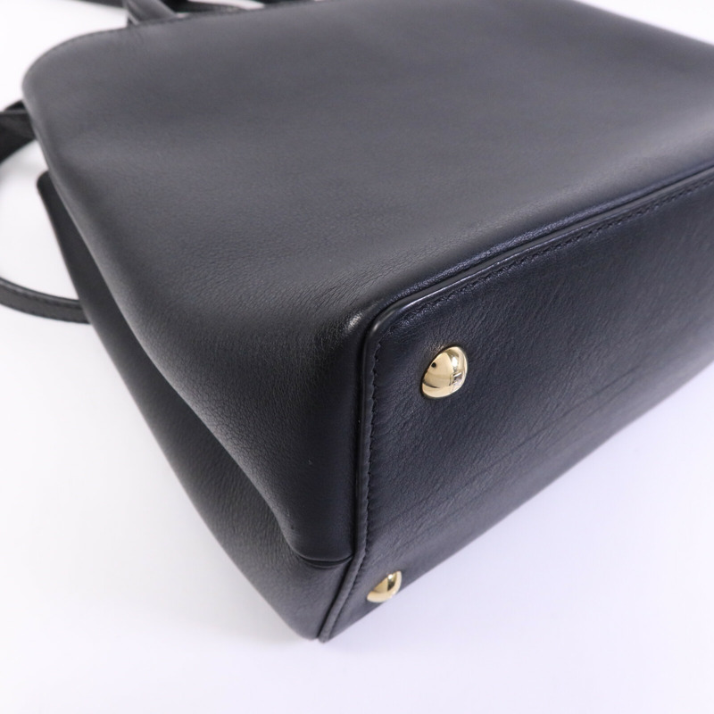 FENDI 牛皮皮革2 Jours金扣手挽肩背兩用袋-12
