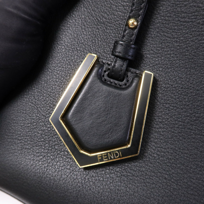 FENDI 牛皮皮革2 Jours金扣手挽肩背兩用袋-13