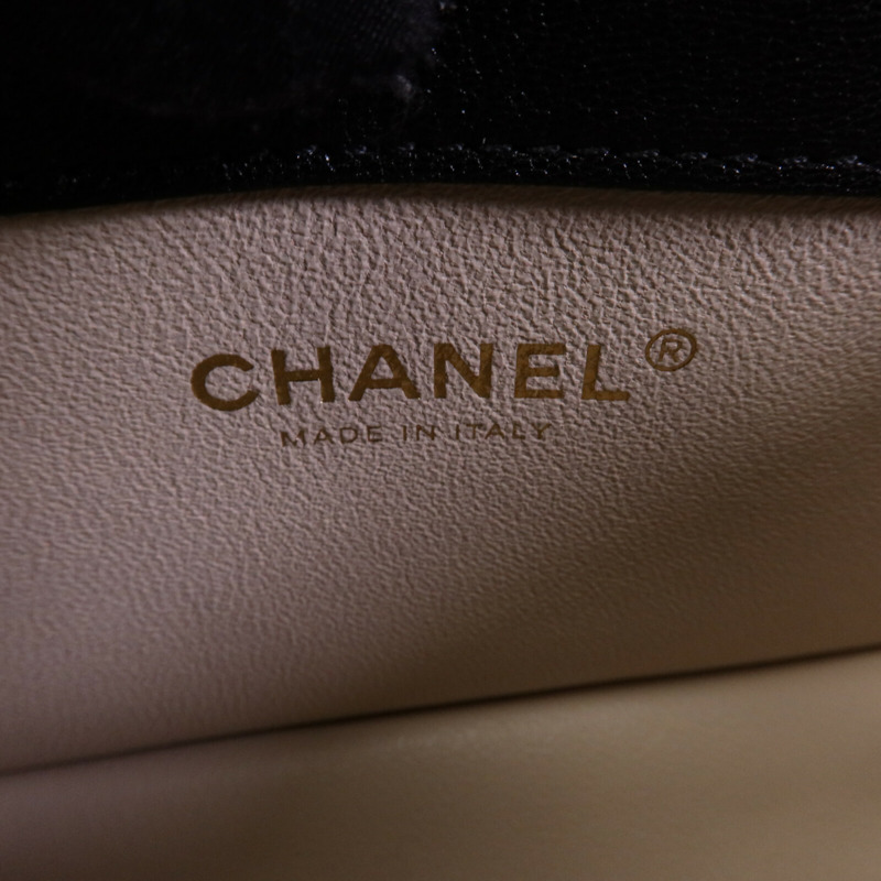 CHANEL 牛皮皮革Coco Luxe Flap Bag Small金扣鏈帶手挽肩背兩用袋-5