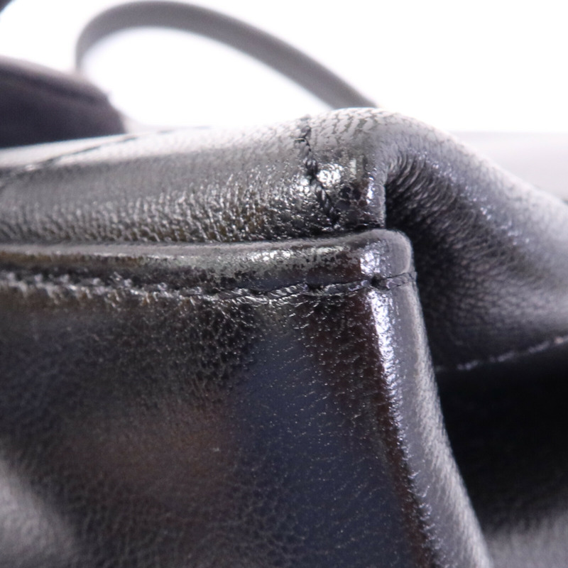 CHANEL 牛皮皮革Coco Luxe Flap Bag Small金扣鏈帶手挽肩背兩用袋-18