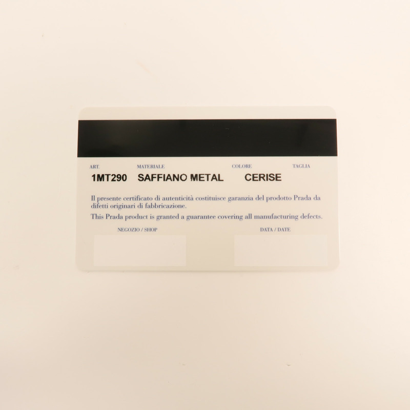 PRADA 牛皮皮革Chain Shoulder金扣鏈帶肩背袋-8