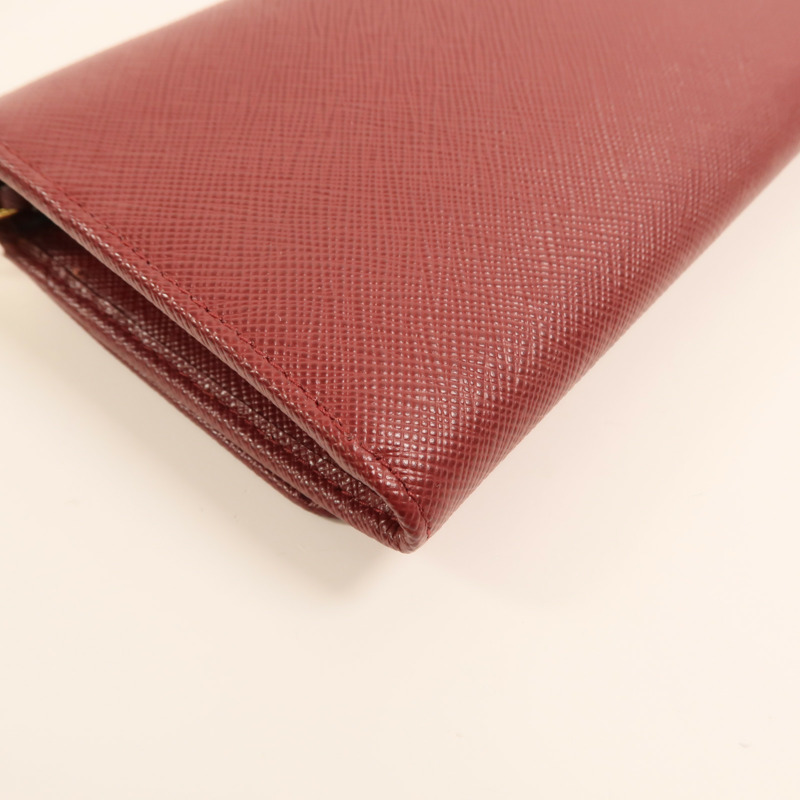 PRADA 牛皮皮革Chain Shoulder金扣鏈帶肩背袋-14