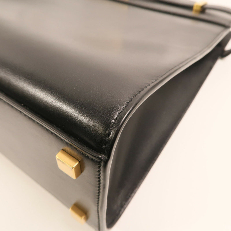 SAINT LAURENT 牛皮皮革Manhattan金扣手挽肩背兩用袋-10