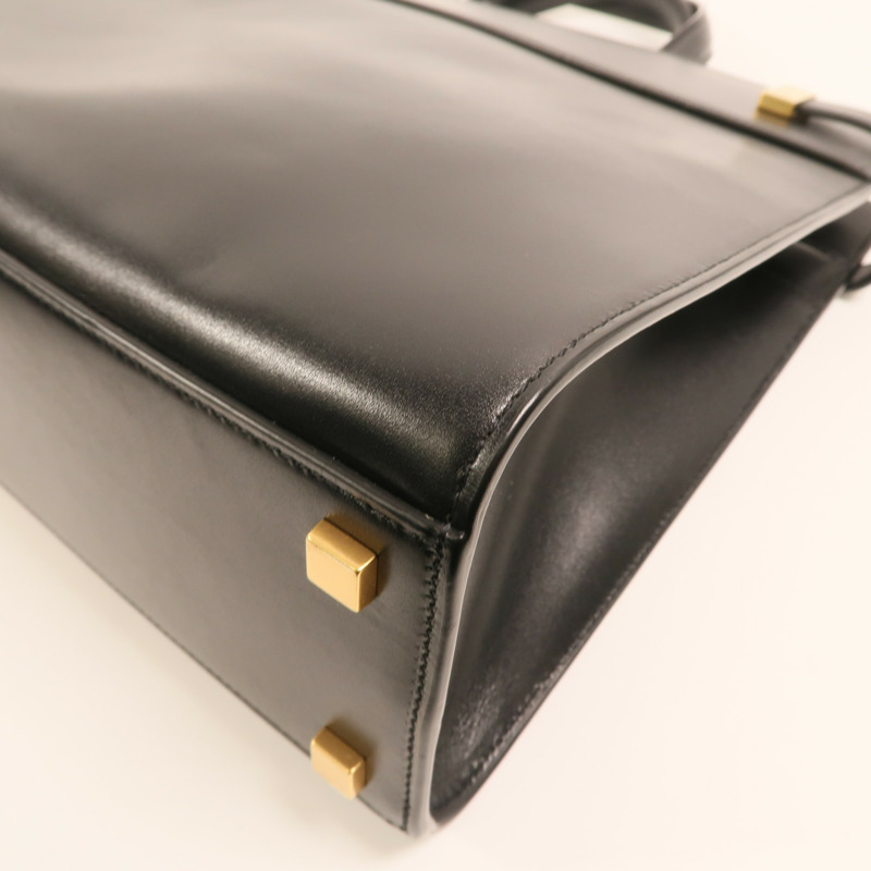 SAINT LAURENT 牛皮皮革Manhattan金扣手挽肩背兩用袋-12