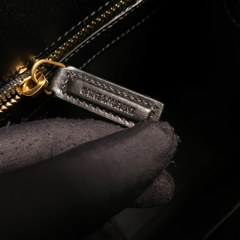 SAINT LAURENT 牛皮皮革Manhattan金扣手挽肩背兩用袋-14