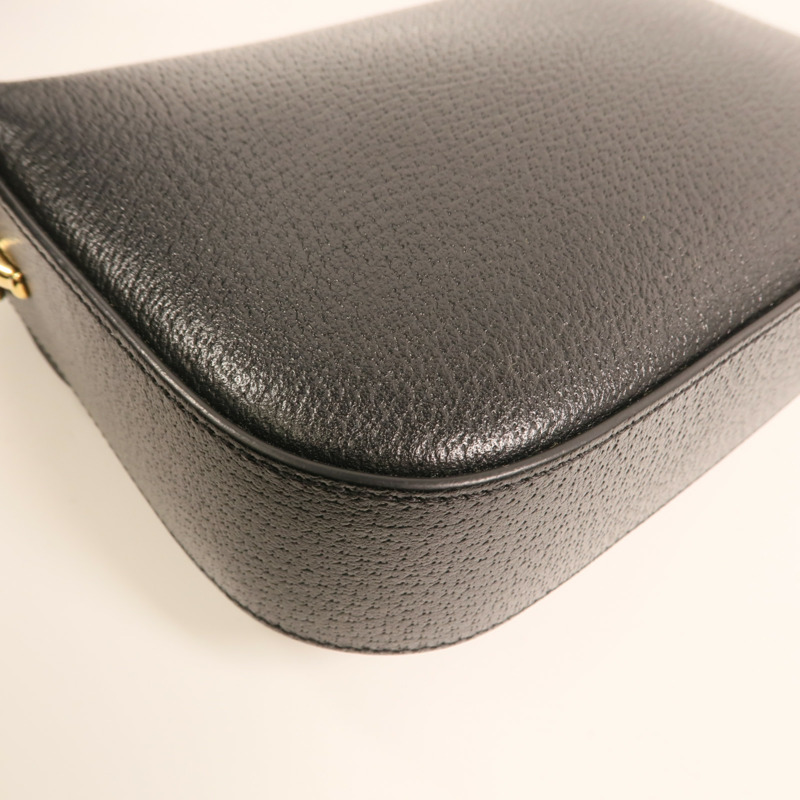 GUCCI 牛皮皮革Gucci x Adidas Horsebit 1955 Small金扣肩背袋-17