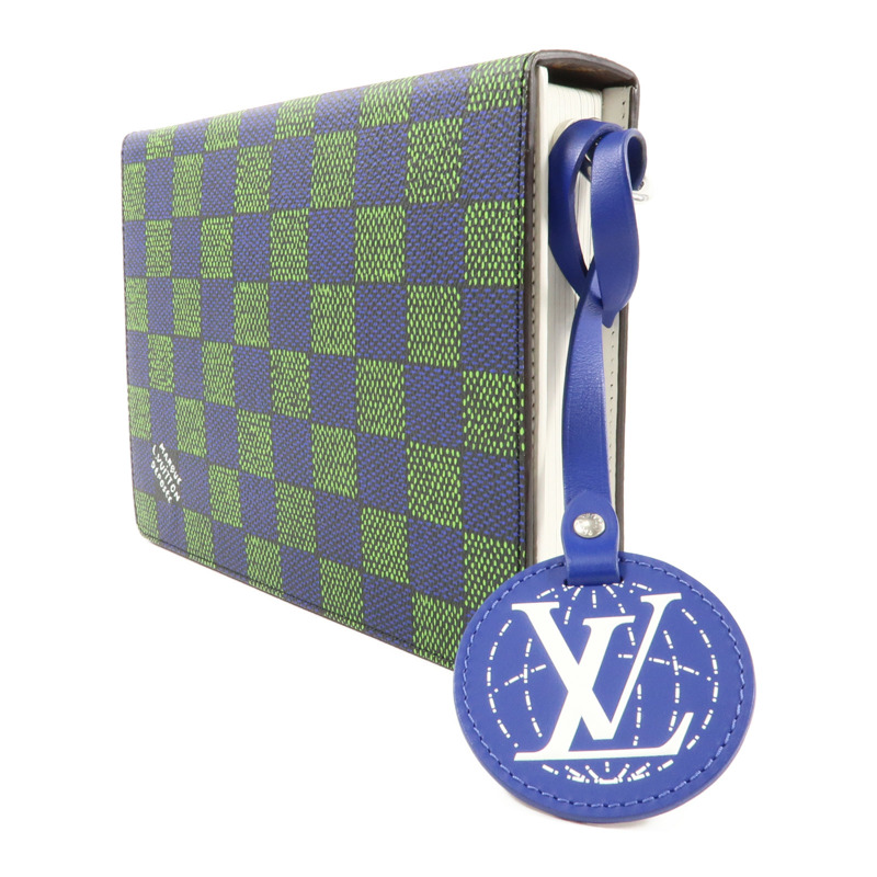 LOUIS VUITTON Damier Book Messenger銀扣肩背袋-3