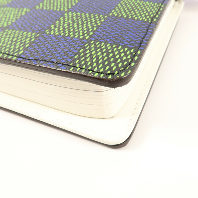 LOUIS VUITTON Damier Book Messenger銀扣肩背袋-15